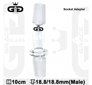 Адаптер Grace Glass I Socket Male SG:18.8mm to SG:18.8mm оптом - 89333
