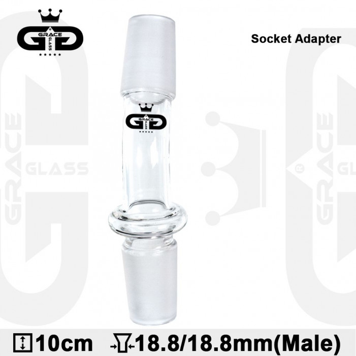 Адаптер Grace Glass I Socket Male SG:18.8mm to SG:18.8mm оптом - 89333