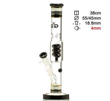 Бонг стеклянный Grace Glass Hammer Series H:38 ?:55/45mm SG:18.8mm оптом - 88188