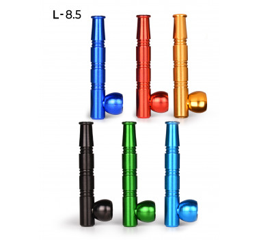 Трубка металева MISTIQ L:8.5 см оптом - 89509