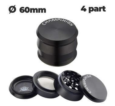 Гріндер алюмінєвий CHAMP HIGH ALU GRINDER D:60 MM оптом - 89389