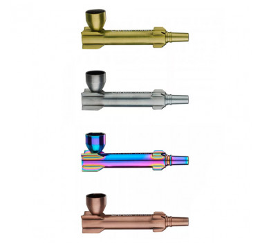 Трубка металева CH HIGH SPACESHIP PIPE METAL 90mm оптом - 89394