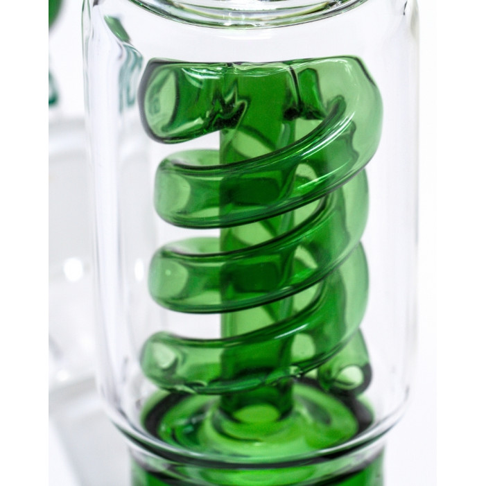 Бонг скляний Grace Glass OG Series Green H;38?:44 оптом - 88040