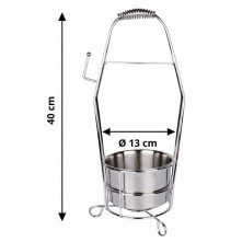 Корзинка для вугілля Hornet Silver