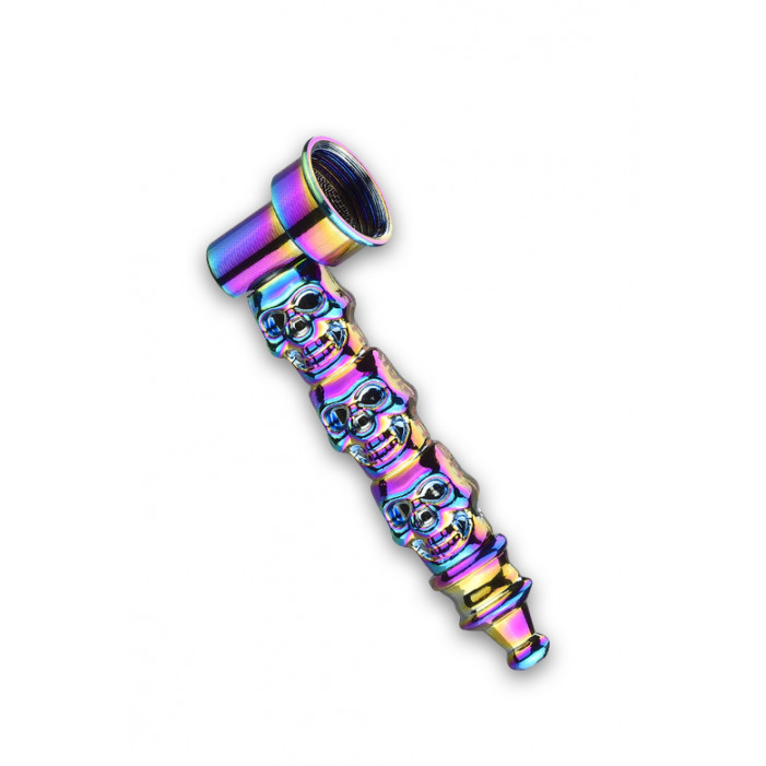 Трубка металева CHAMP HIGH SKULL METAL PIPE 8 CM  оптом - 89463