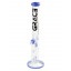 Бонг скляний Grace Glass Limited Edition Straight Blue H:43cm - 0:50mm - S G:18.8mm оптом - 88313