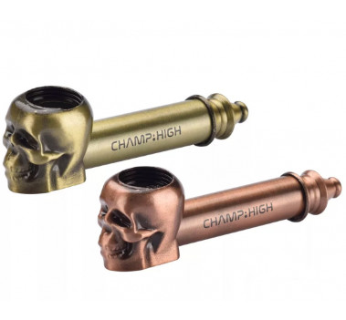 Трубка металева CHAMP HIGH METAL SKULL PIPE 8.5CM DL12 оптом - 89412