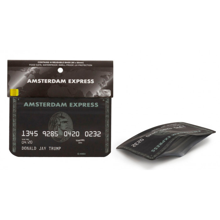 Бокс для хранения бумаги для курения Amsterdam Express 85x55 мм оптом - 89359