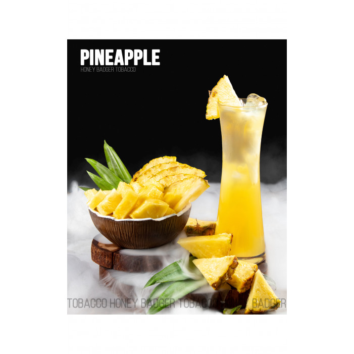 Табак для кальяна Honey Badger Pineapple (Ананас), Wild 40гр оптом - 229
