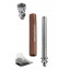 Трубка метал/дерево CHAMP HIGH METAL / WOODEN PIPE12CM D12 оптом - 89456