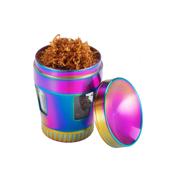 Гріндер металевий Champ CH. HIGH WINDOW CURVED GRINDER 50MM  оптом - 89461