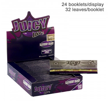 Папір для самокруток King Size Juicy Jays Blackberry Brandy оптом - 89248