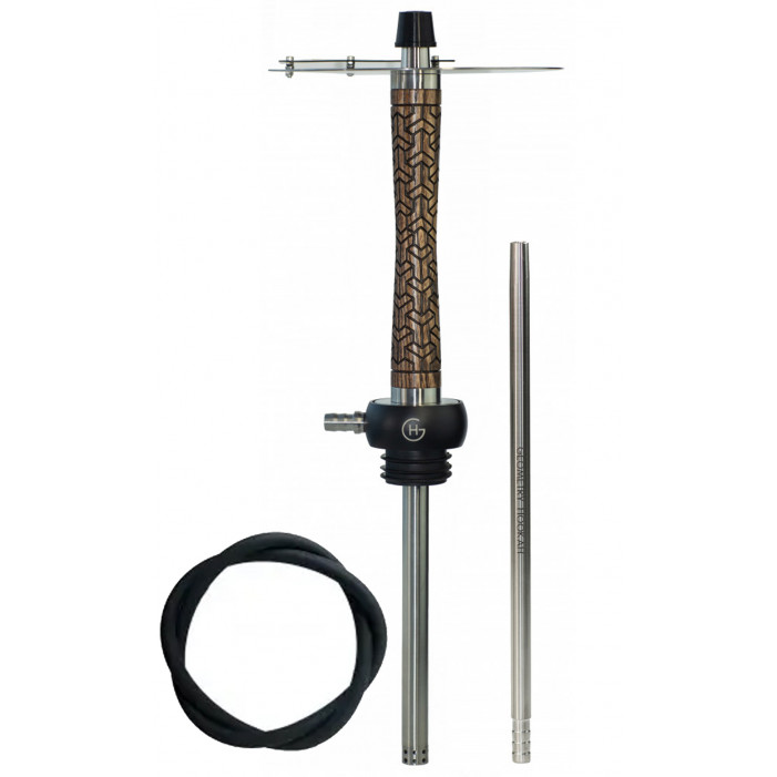 Шахта кальяну Geometry Hookah Litle Bro Y-Atom Brown оптом - 28043