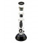 Бонг скляний Thug Life | OG Series V2 Black - H:35cm - SG:18.8mm - D:55mm оптом - 88355