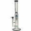 Бонг склянний Grace Glass Limited Edition Black Barrel Bong H:42cm D:55mm Socket:18,8cm TH:5mm оптом - 88113