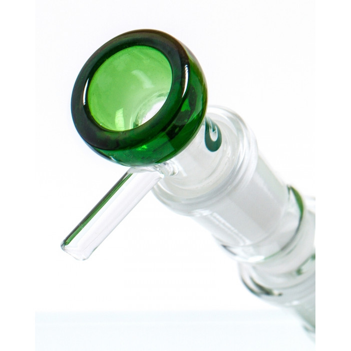 Бонг стеклянный Grace Glass OG Series Green H;38 ?:44 SG:18.8mm оптом - 88040
