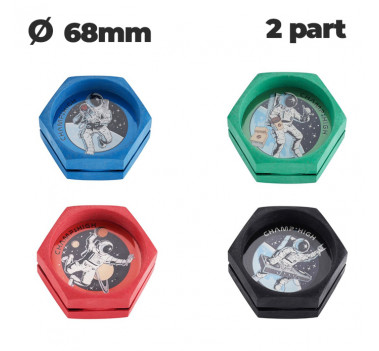 Гріндер пластиковий CH.HIGH GRIND PLAS SPACE LIFE D:68 MM оптом - 89393