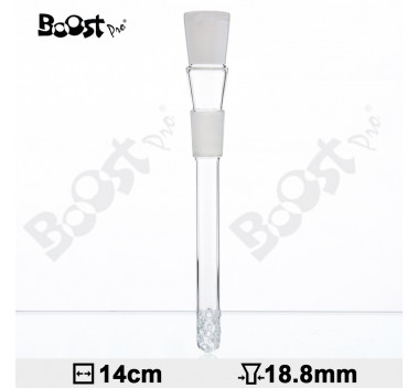 Чиллум скляний з дифузором Boost D - 18.8мм, L - 14см оптом - 89410