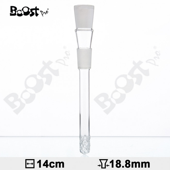 Чиллум скляний з дифузором Boost D - 18.8мм, L - 14см оптом - 89410