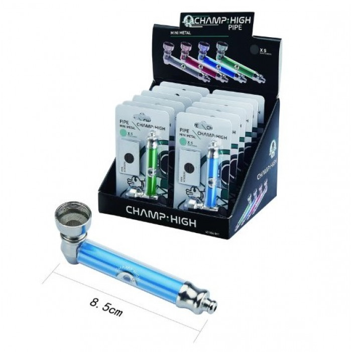 Трубка металева CHAMP HIGH MINI METAL PIPE - DL-12 оптом - 89413