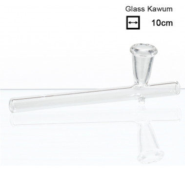 Трубка стеклянная KAWUM, 10cm оптом - 89152