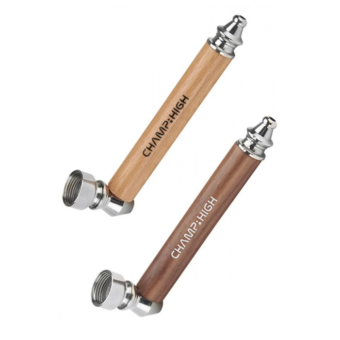 Трубка метал/дерево CHAMP HIGH METAL / WOODEN PIPE12CM D12 оптом - 89456