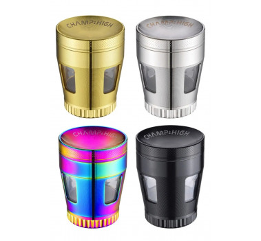 Гріндер металевий Champ CH. HIGH WINDOW CURVED GRINDER 50MM  оптом - 89461