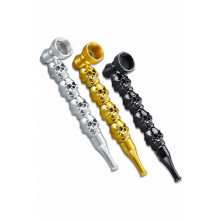 Трубка металлическая Champ CHH SKULL METAL PIPE 12.4CM DL-12