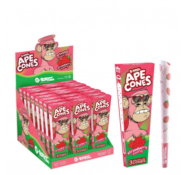 Блант  G-ROLLZ  Ape Cones "Strawberry Swing" - 3 Pop Cones оптом - 88501