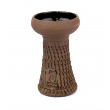 Чаша из глины Kaya "Black Tradi Bowl Tobecco" внутренняя глазурь