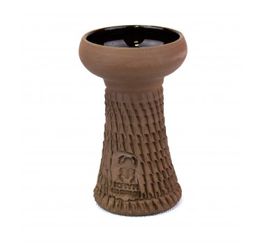 Чаша из глины Kaya "Black Tradi Bowl Tobecco" внутренняя глазурь оптом - 10021319