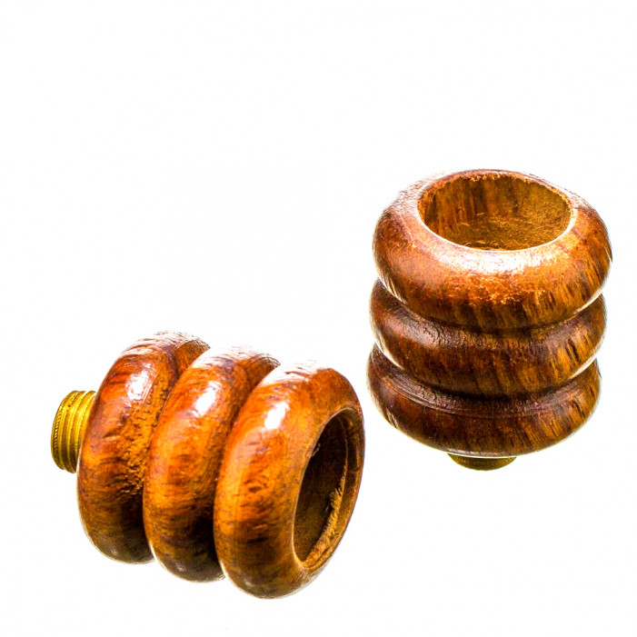 Колпак Wooden bong bowl brown оптом - 89015