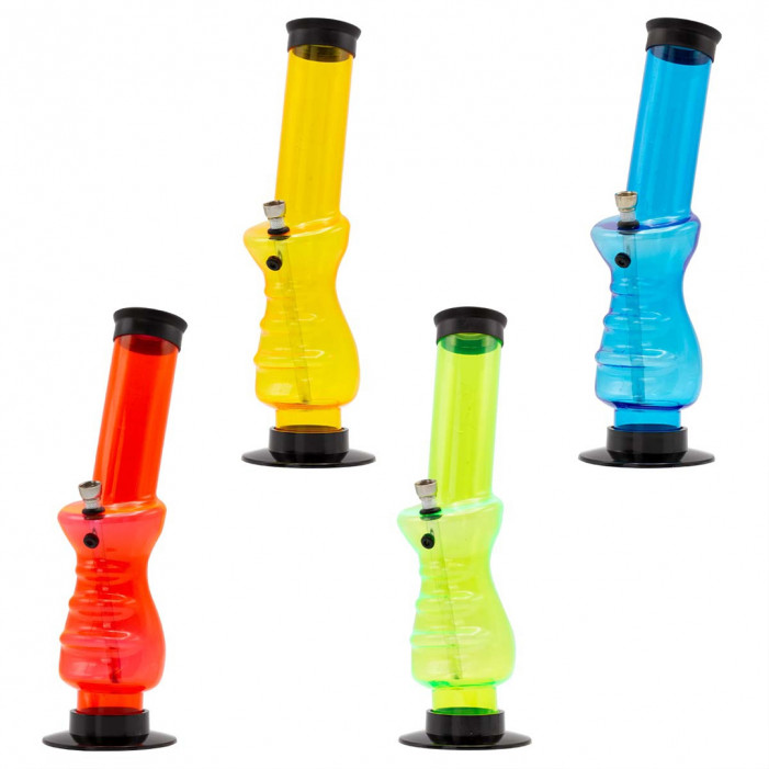 Бонг акриловый Amsterdam | Grip Bong H:32cm - SG:10mm оптом - 88341