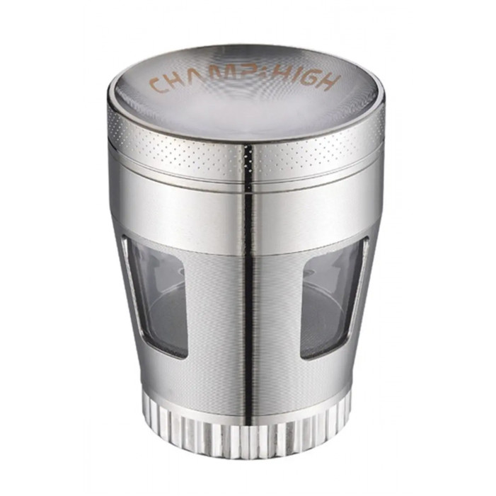 Гріндер металевий Champ CH. HIGH WINDOW CURVED GRINDER 50MM  оптом - 89461