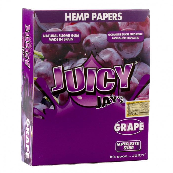 Папір для самокруток King Size Juicy Jays Grape оптом - 89250