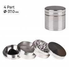 Гриндер металлический MISTIQ D:37мм 4 Part