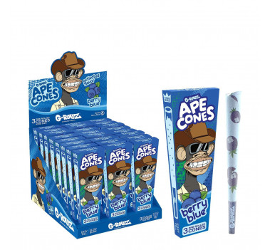 Блант  G-ROLLZ  Ape Cones "Berry Blue" - 3 Pop Cones оптом - 89448