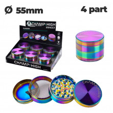 Гриндер металлический CHH METAL RAINBOW GRINDER D:55 mm 4 LAY