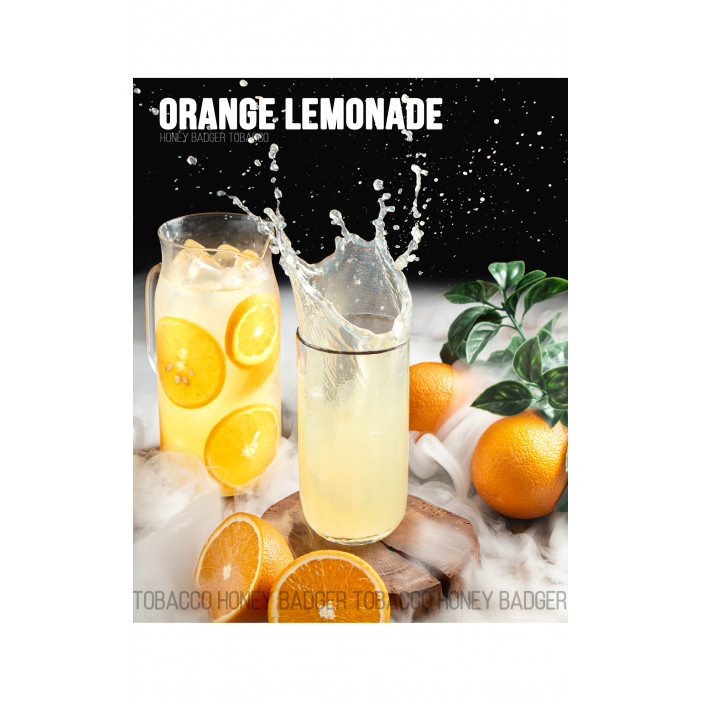 Табак для кальяна Honey Badger Orange Lemonade (Апельсиновый лимонад), Wild 40гр оптом - 225