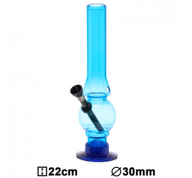 Бонг акриловий Bouncer Blue- H:22cm оптом - 88178