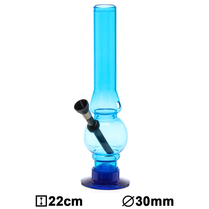 Бонг акриловый Bouncer Blue- H:22cm оптом - 88178
