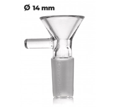 Ведерко стеклянное с малым отверстием CHAMP HIGH BONG BOWL D:14mm оптом - 89396