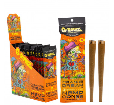 Конус G-ROLLZ - 2x Orange Dream Pre-Rolled Hemp Cones оптом - 89430